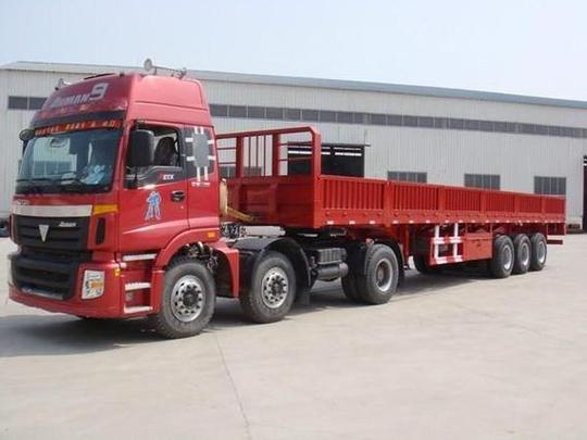 挂车图片／什么是全挂车什么是半挂车图片